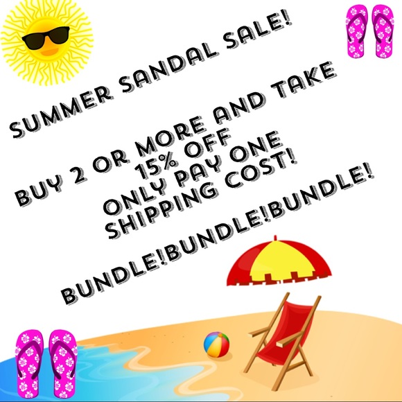 Náutica flips flops women sandals size 8.5 - Picture 2 of 6